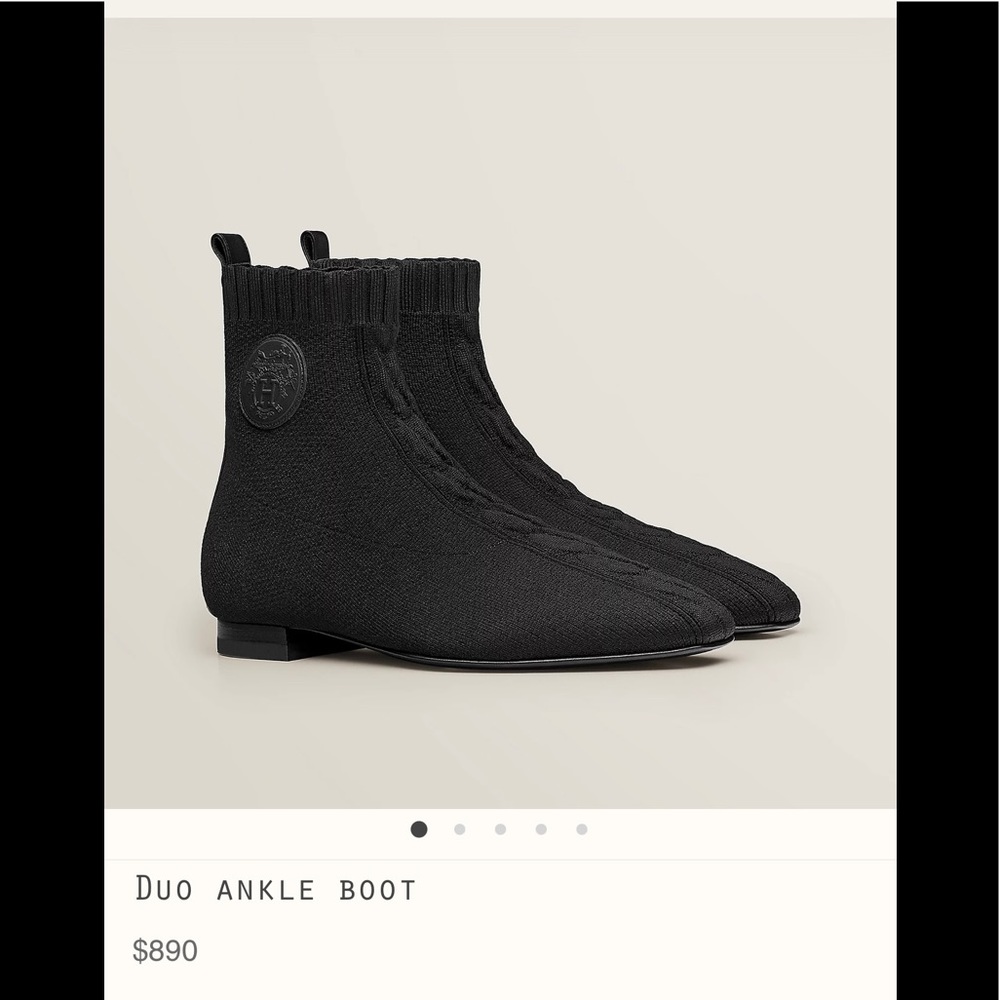 Hermes Duo Ankle boots 38